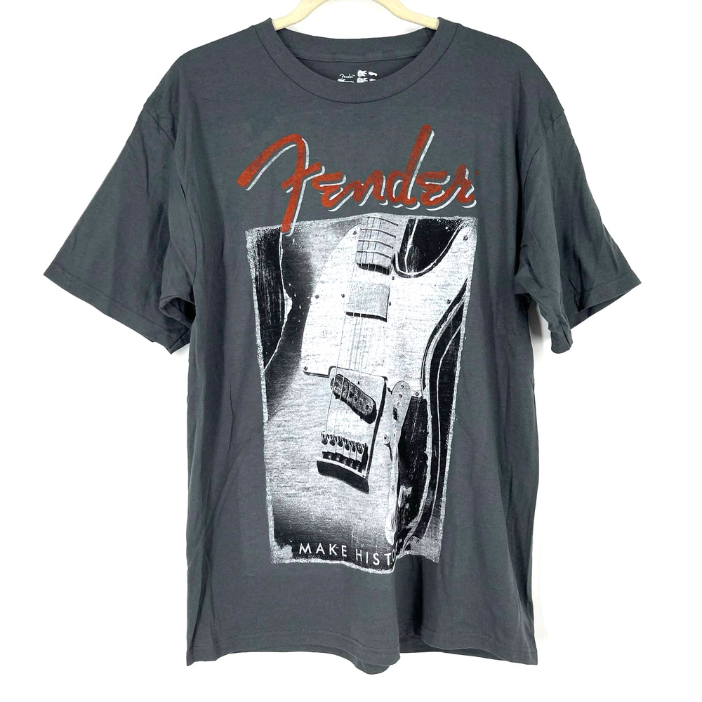 Fender Guitar Official Merch Fender Make History Graphic‎ Tee Shirt XL NWOT